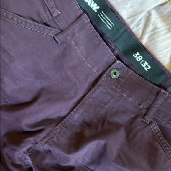 G star raw plum cotton pants - Picture 3 of 6